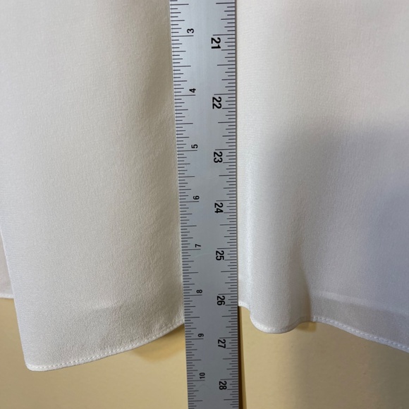 Rebecca Taylor White Ruffle Blouse - Picture 9 of 10